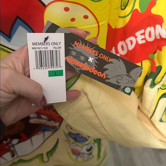 Members Only x Nickelodeon Windbreaker Large - Picture 14 of 14